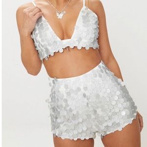 Pretty Little Thing Sequin Festival Set